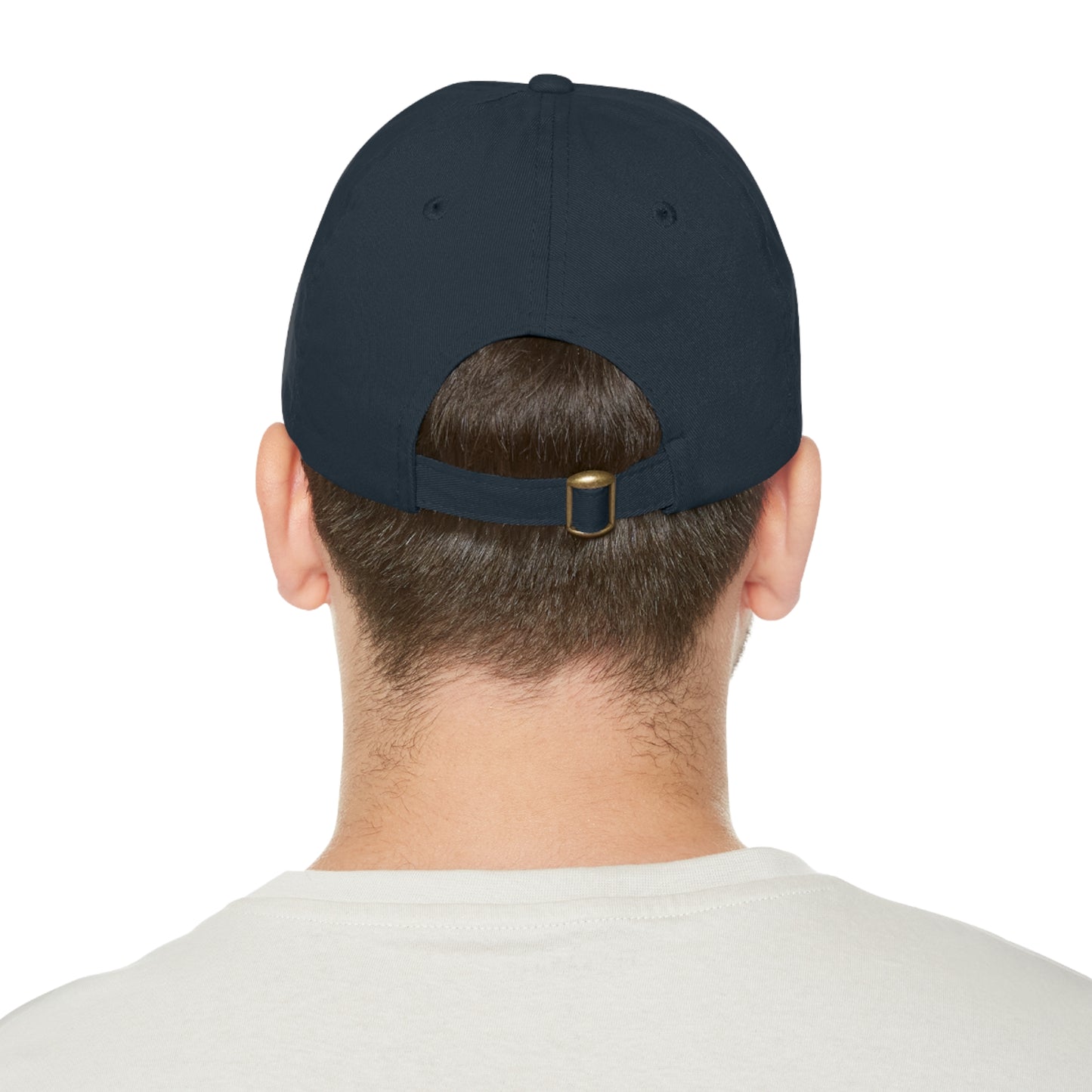 Dad's Hat with Leather Patch