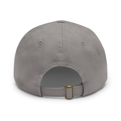 Dad's Hat with Leather Patch