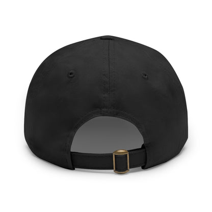 Dad's Hat with Leather Patch