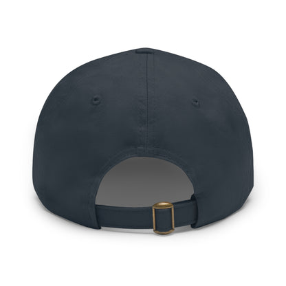 Dad's Hat with Leather Patch