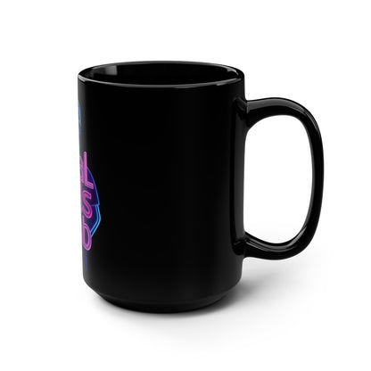 Dad's Black Mug, 15oz